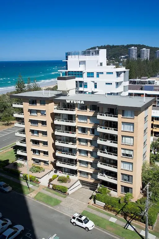 Wyuna Beachfront Holiday Apartments Gold Coast Australia