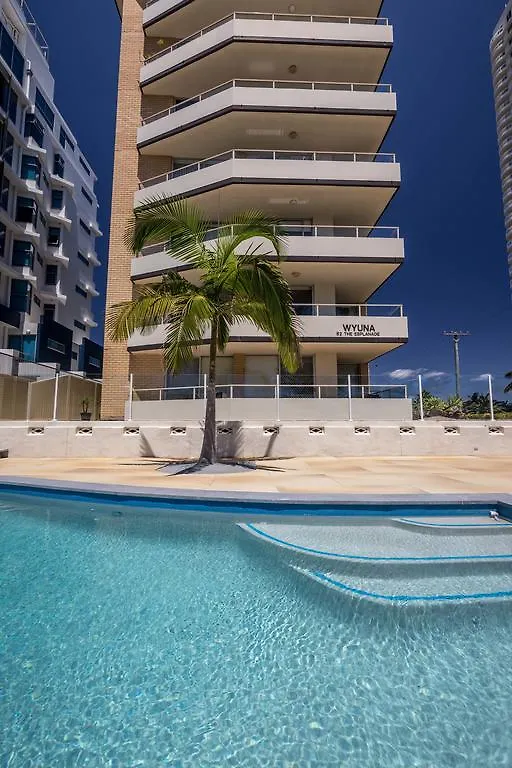 Wyuna Beachfront Holiday Apartments Gold Coast 3*,  Australia